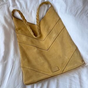 Frye Suede Chevron Bag